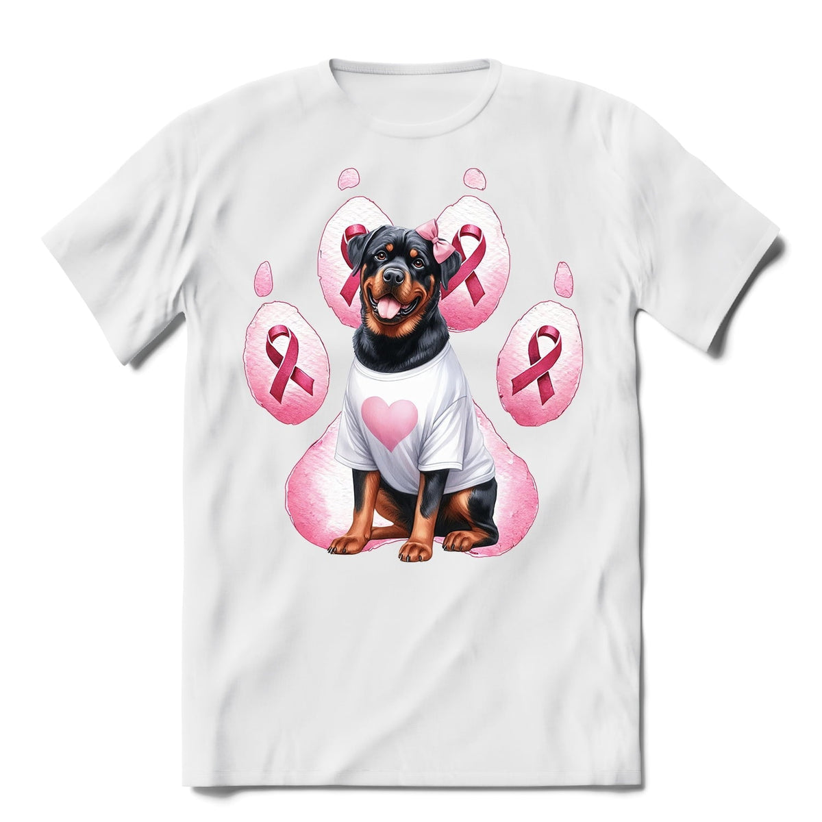 Faith Love Hope Belgian Malinois Breast Cancer Awareness Survivor Shirt T-shirt Unisex Merch Sheepdog Dog Lover Gifts - 02017