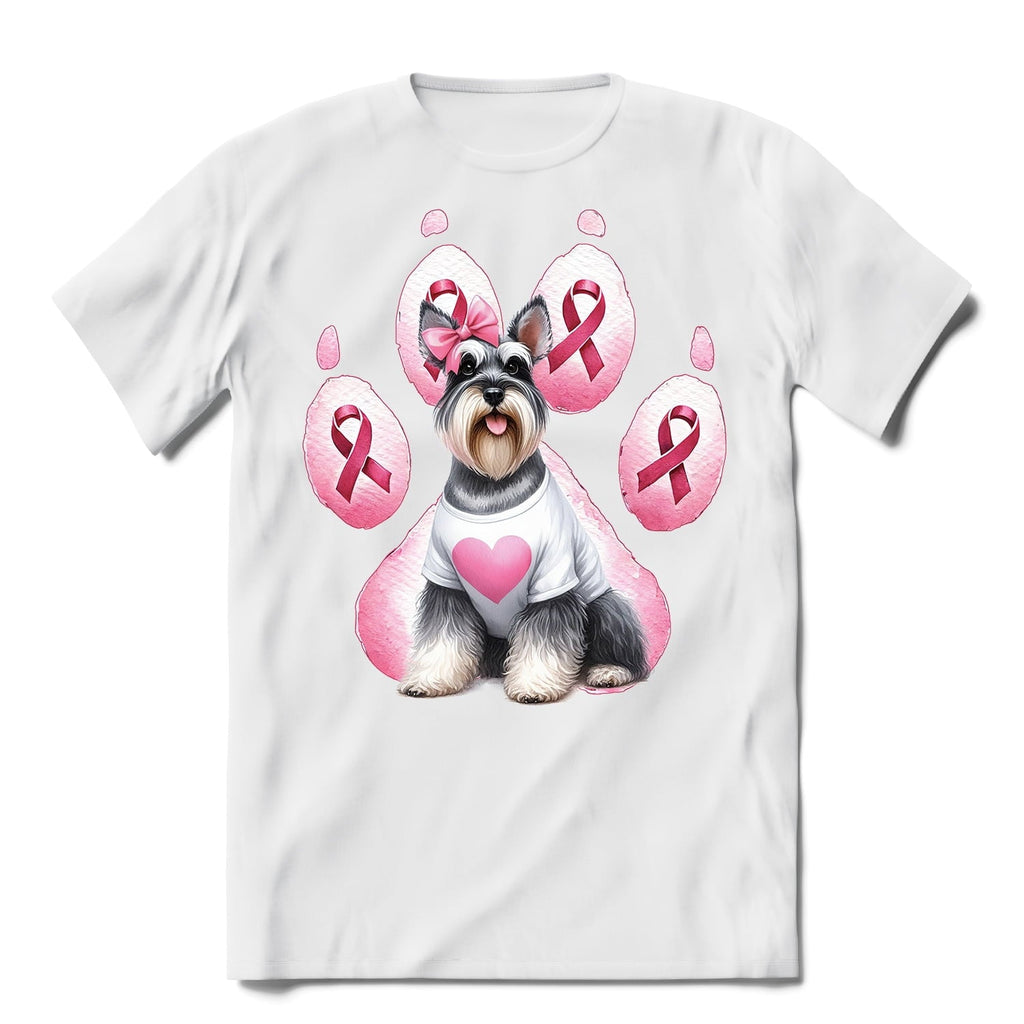 Faith Love Hope Belgian Malinois Breast Cancer Awareness Survivor Shirt T-shirt Unisex Merch Sheepdog Dog Lover Gifts - 02017
