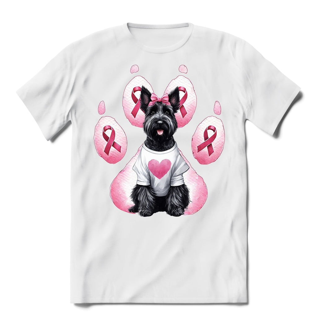 Faith Love Hope Belgian Malinois Breast Cancer Awareness Survivor Shirt T-shirt Unisex Merch Sheepdog Dog Lover Gifts - 02017