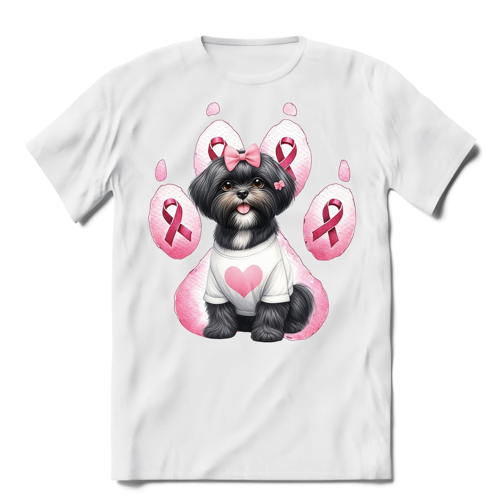 Faith Love Hope Belgian Malinois Breast Cancer Awareness Survivor Shirt T-shirt Unisex Merch Sheepdog Dog Lover Gifts - 02017