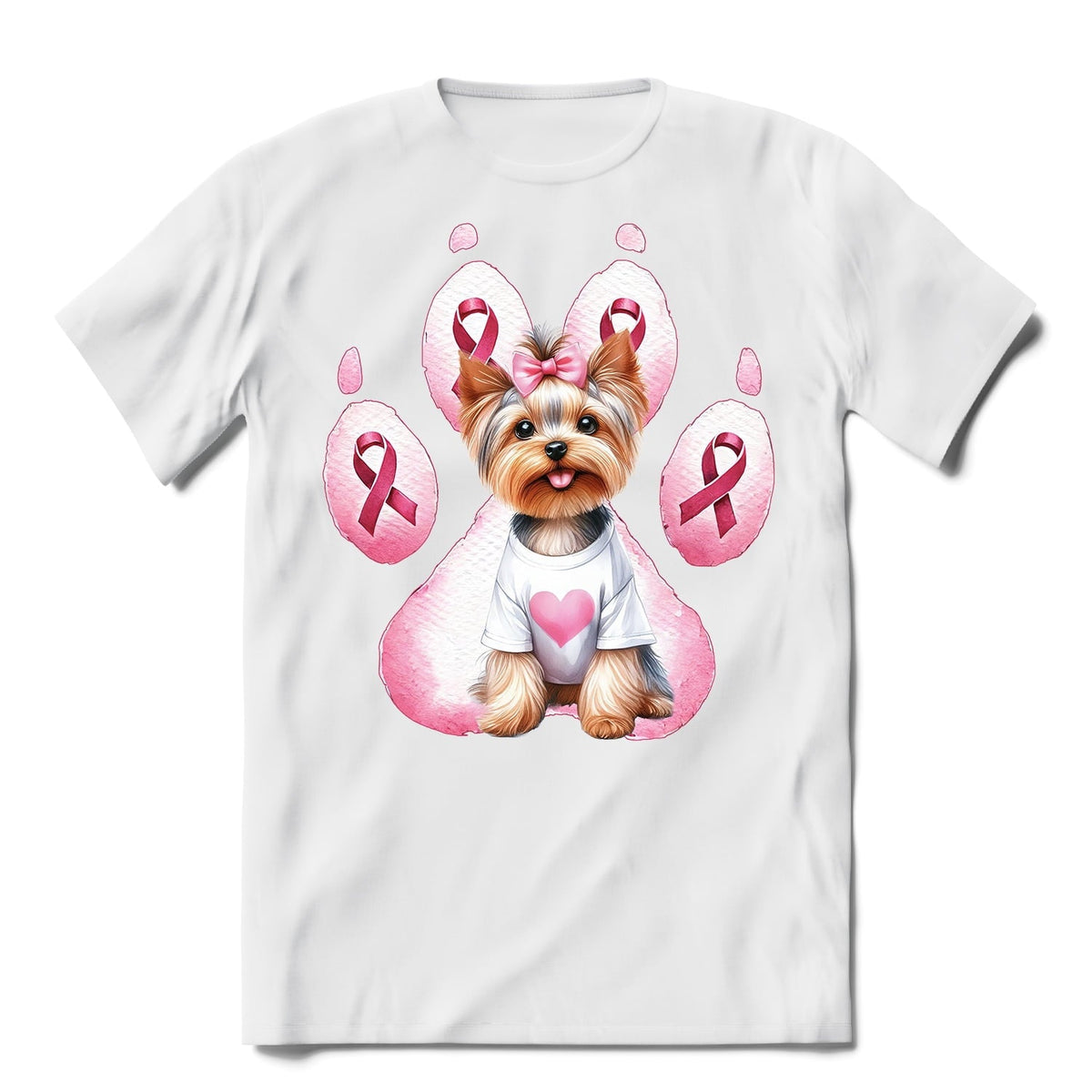 Faith Love Hope Belgian Malinois Breast Cancer Awareness Survivor Shirt T-shirt Unisex Merch Sheepdog Dog Lover Gifts - 02017