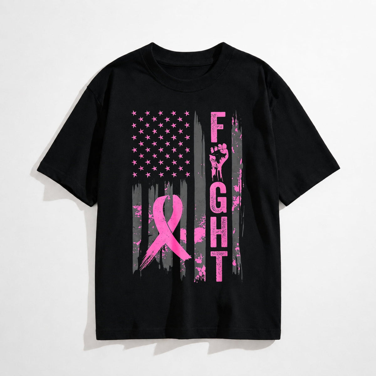 Breast Cancer Shirts for Women: Pink Ribbon Heart T-Shirts Breast Cancer Awareness Gifts Survivor Tee Tops