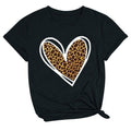 Tbopshirt Womens Tops,Valentine's Day T-Shirts for Women Graphic Tees,Plus Size Tops,Valentines Day Print Round Neck Short Sleeve T-Shirt Novelty Love Heart Graphic Tops S-XXXL