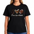 Women's Places I Won't Be Going Funny Graphic T-Shirt, Sarcastic Cotton Crew Neck Casual Tee