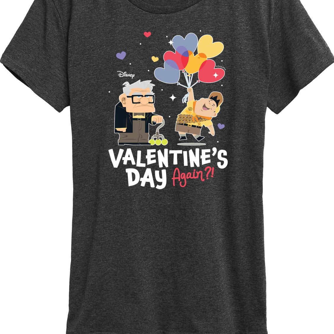 Disney - Up - Valentines Day Again - Women's Short Sleeve Graphic T-Shirt